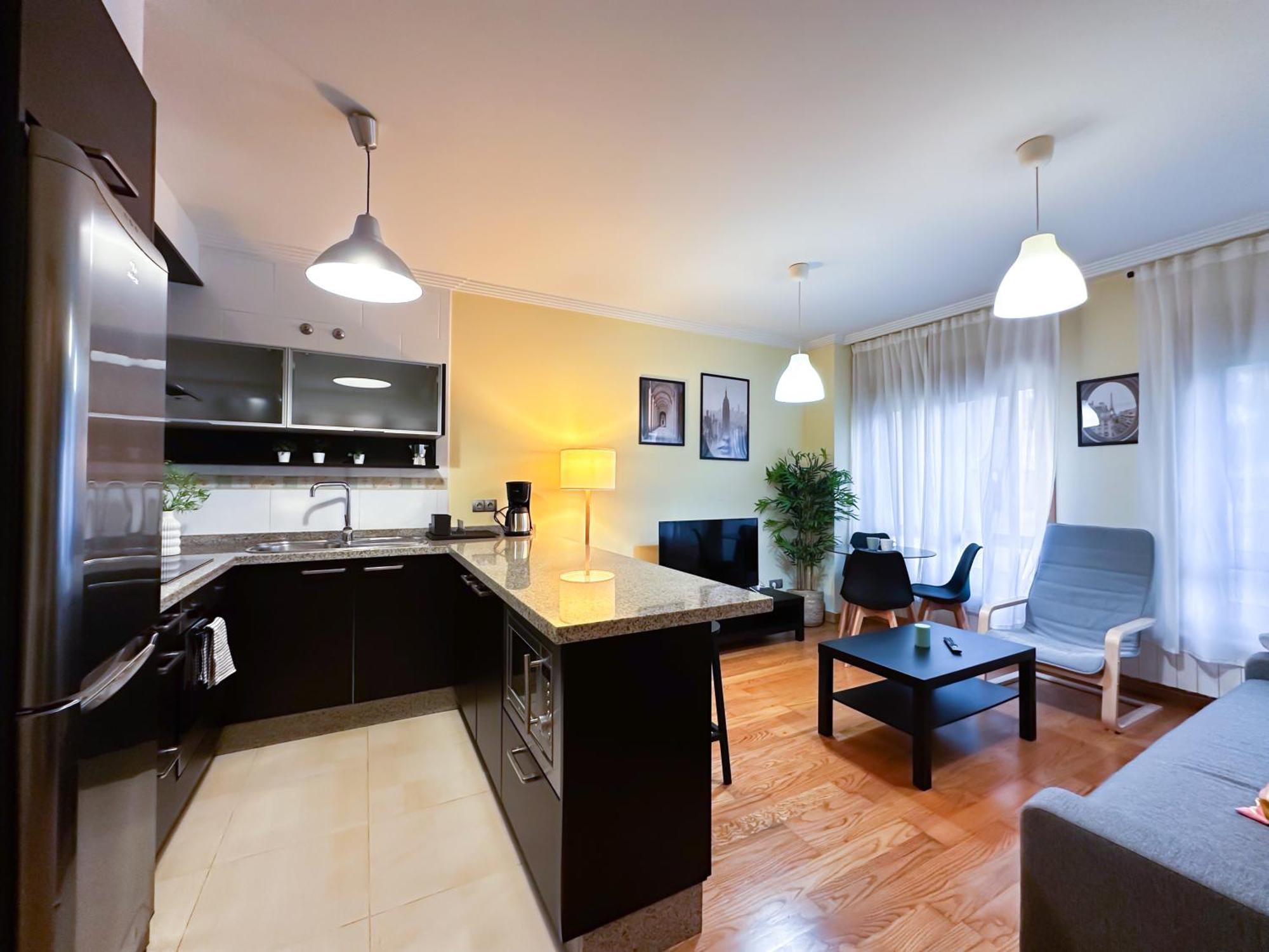 Apartamento Con Garaje, Centrico Y Luminoso Pontevedra Ngoại thất bức ảnh